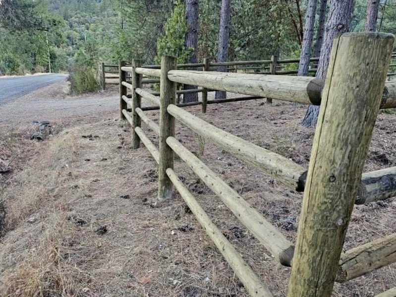 4-Rail Drill & Dowel CAC Pressure Treated Fence