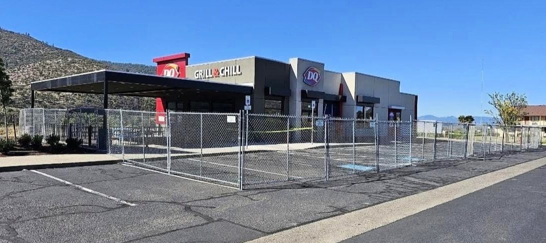 6' High Temporary Fencing for Job Safety