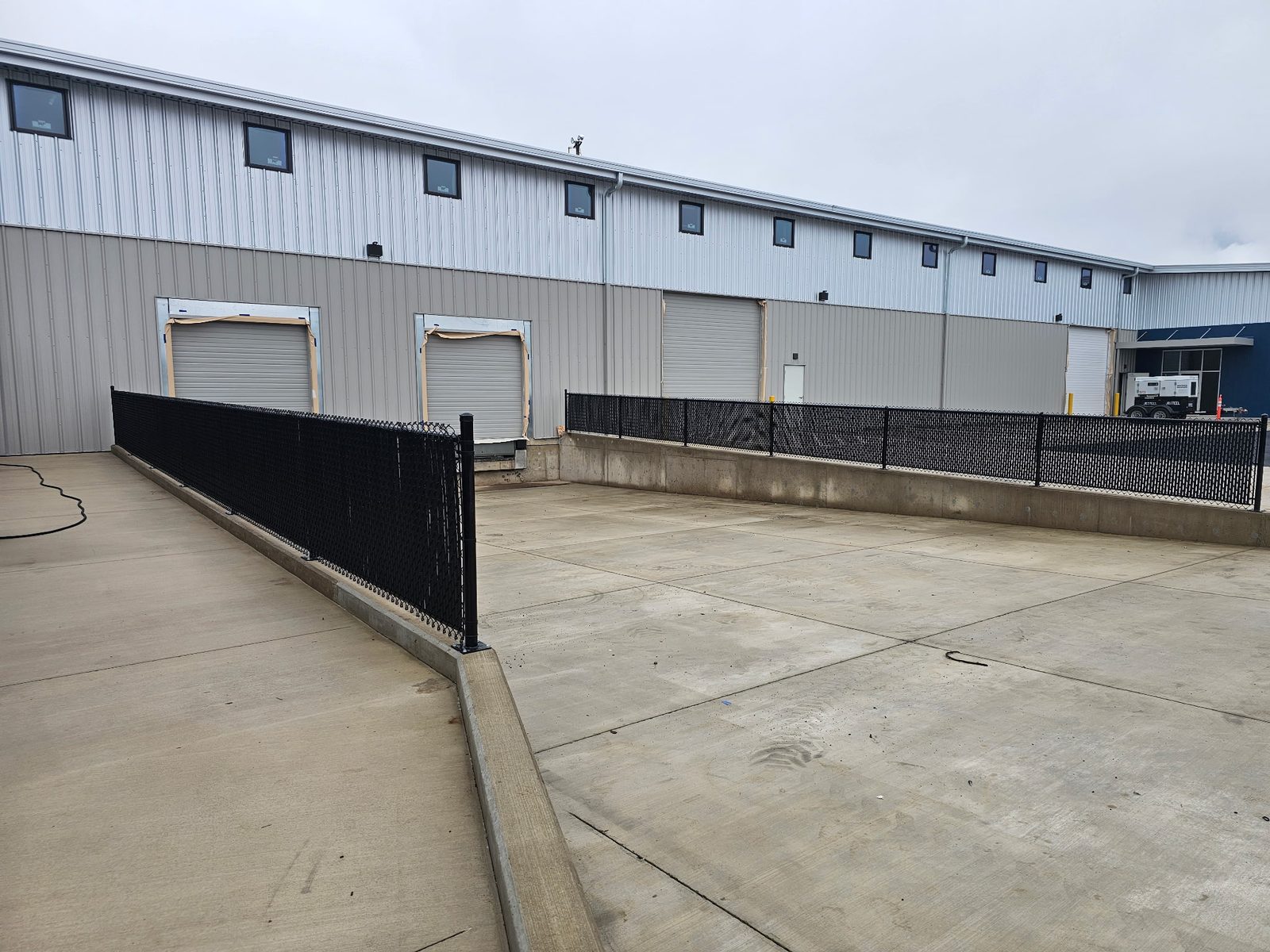 Black Vinyl Chain Link Fence