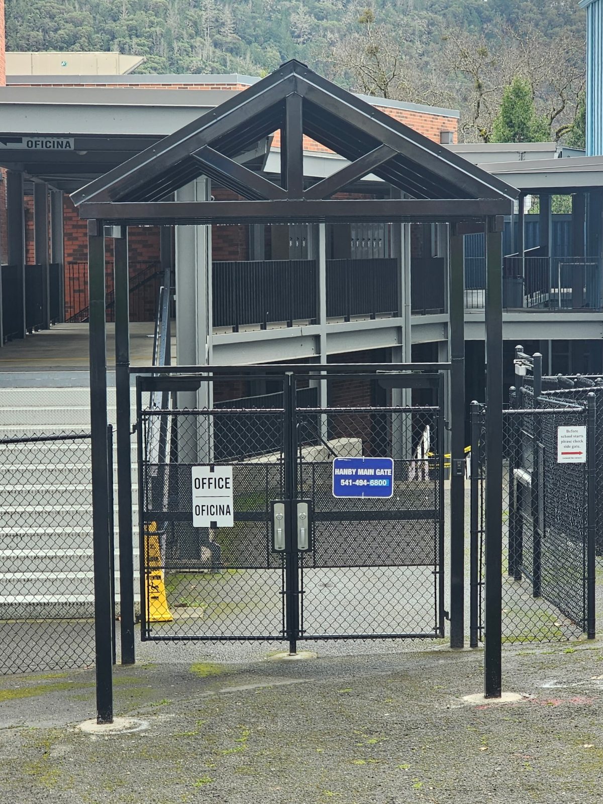 Custom Security Entry Gate