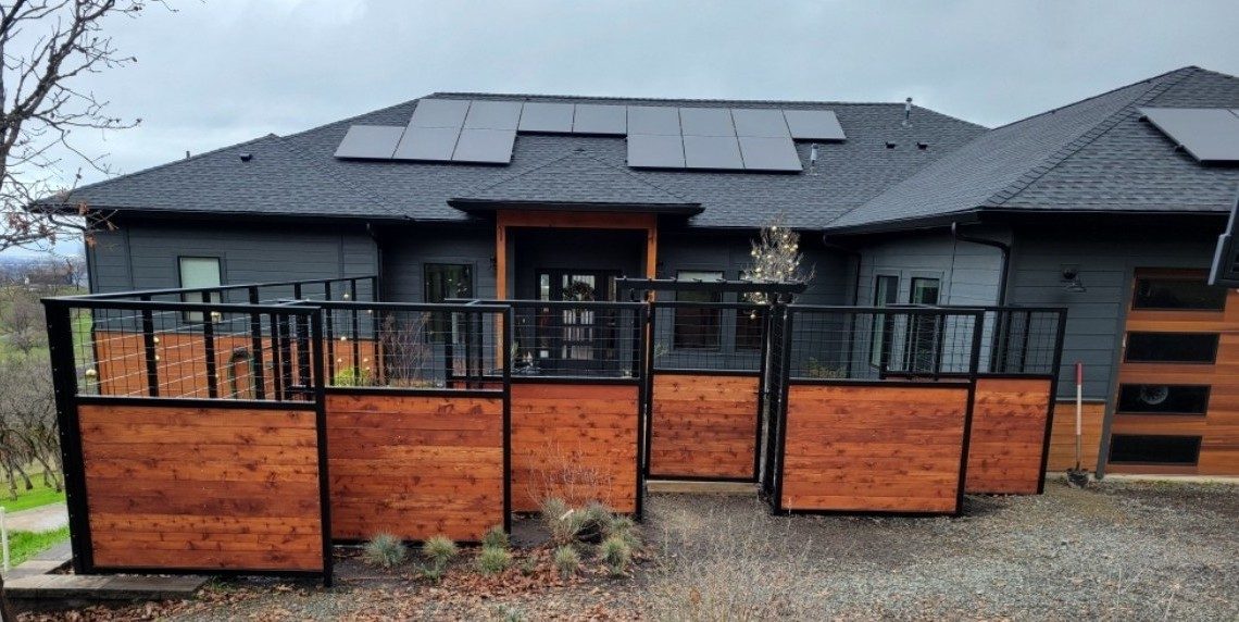 Custom Wood and Cable Fencing