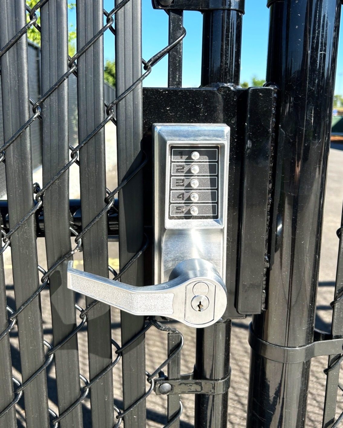 Dormakaba Simplex Latch with Push Button Combo Opening