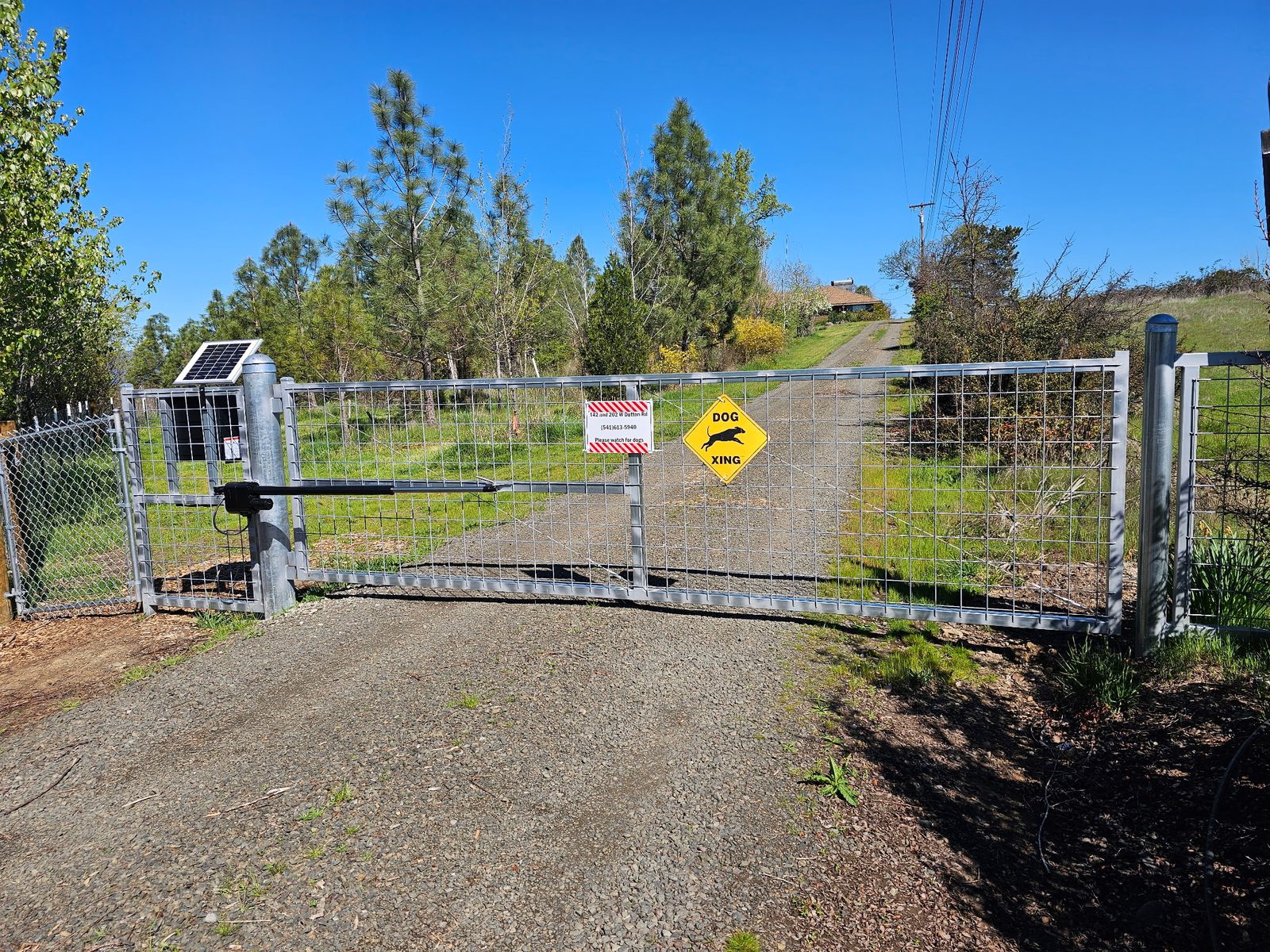 Grid Style Gate Entry System