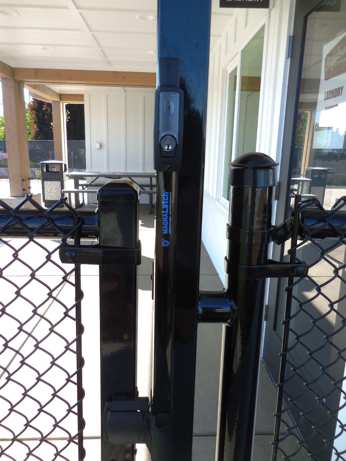 Magna Latch System for Pool Safety