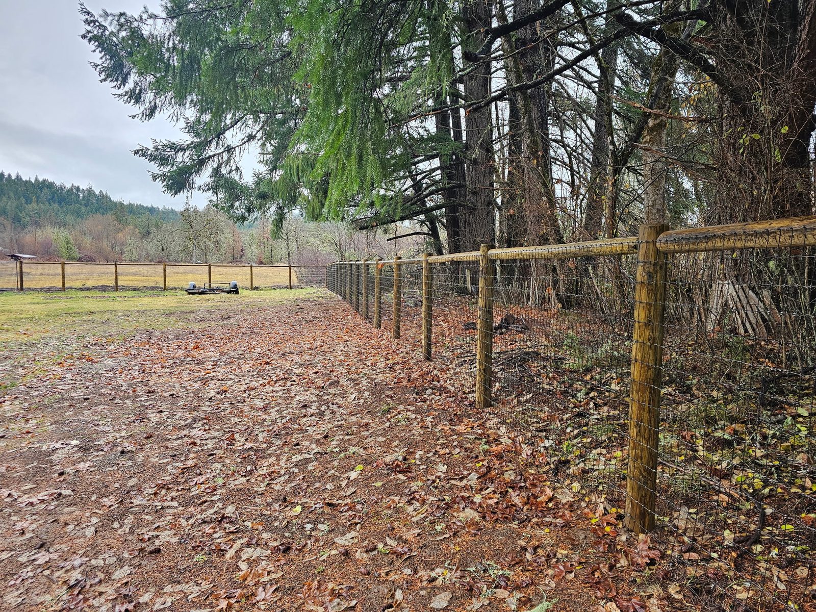 Non-Climb Fencing with Top Rail