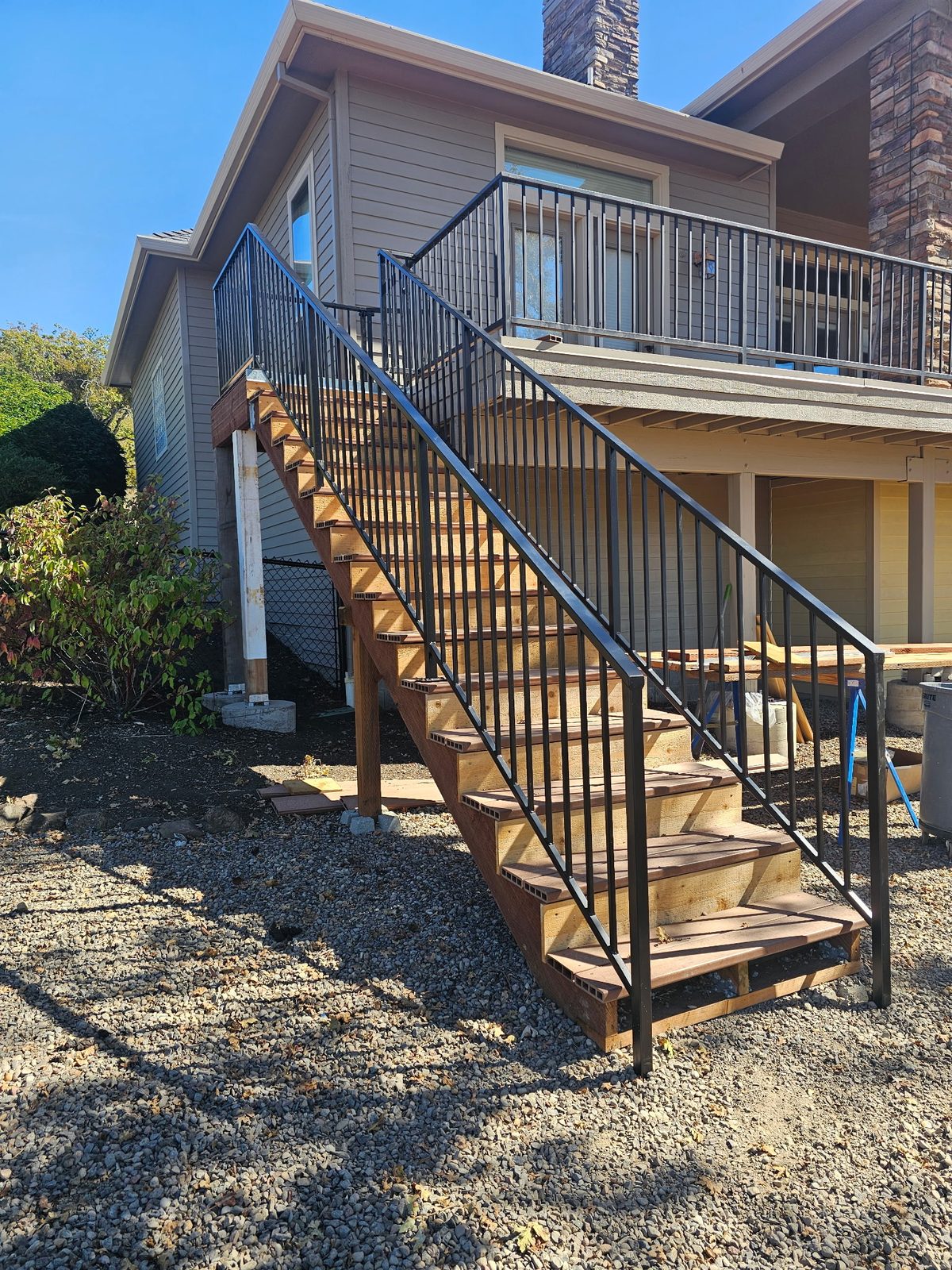 Ornamental Iron Stair Railing