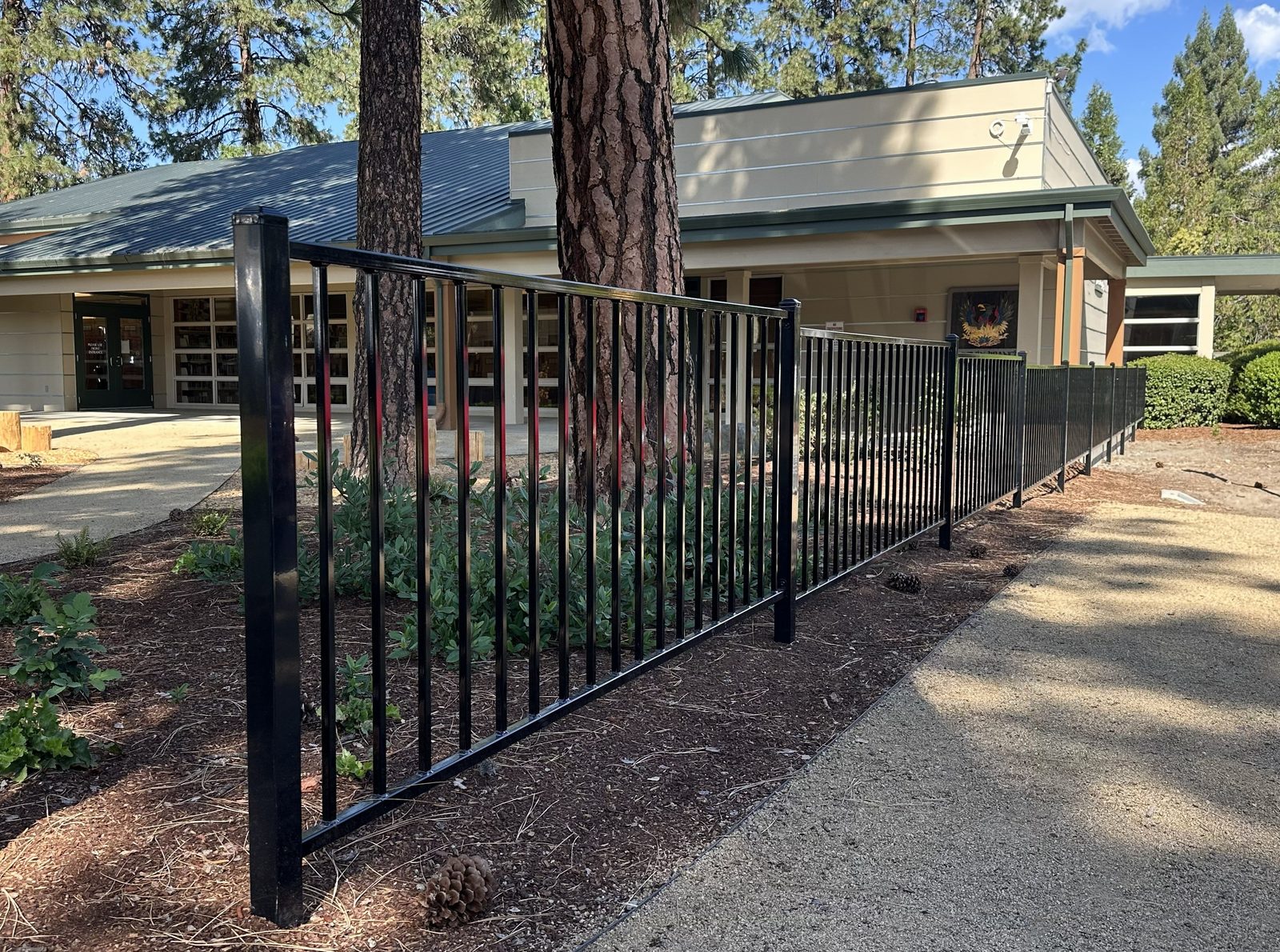 Regal Style Ornamental Iron Fencing