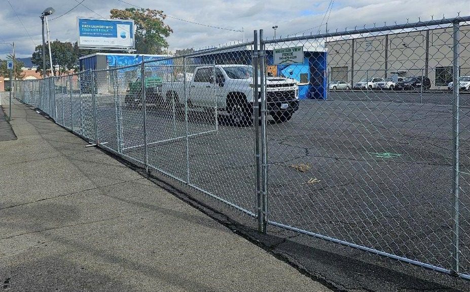 Temporary Fencing for a Job Site